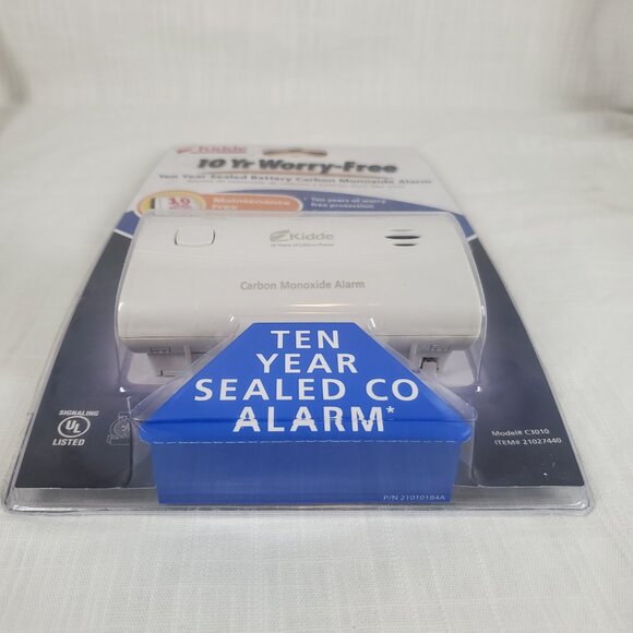 Kidde 10 Yr Worry Free Sealed Battery Carbon Monoxide Alarm NIB - Picture 4 of 4